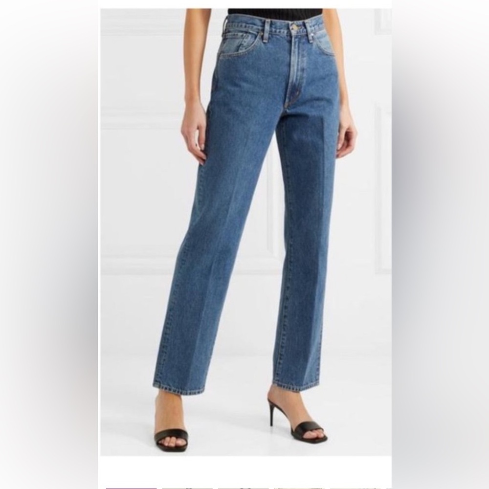 Goldsign Straight Leg Clean Set in True Blue NWT